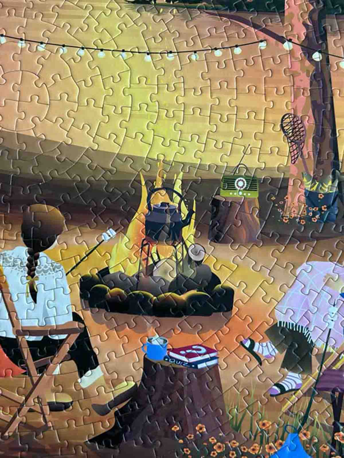 bestimmte scharfe Rätsel VAN LIFE - Puzzle 1000 Stück