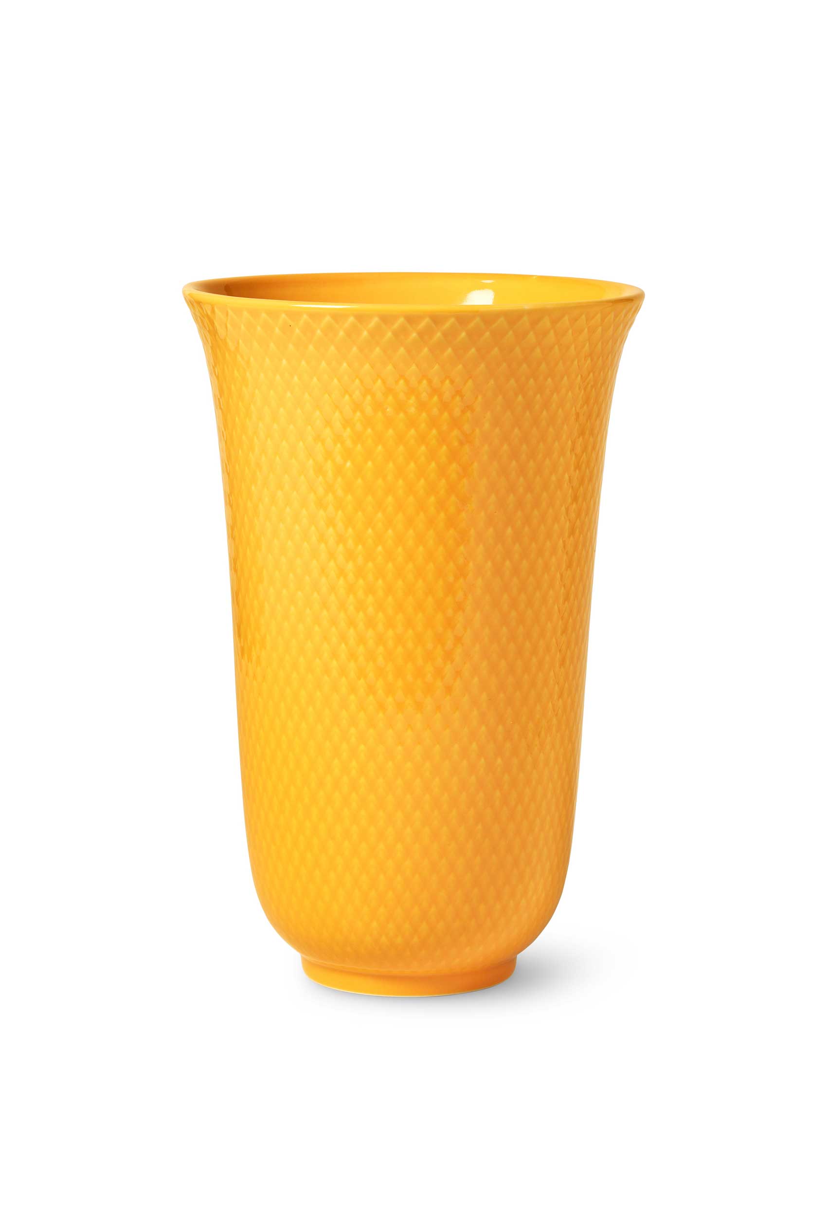Rhombe, Heidelbeerporzellan, Vase