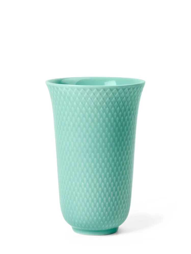 Rhombe, Heidelbeerporzellan, Vase