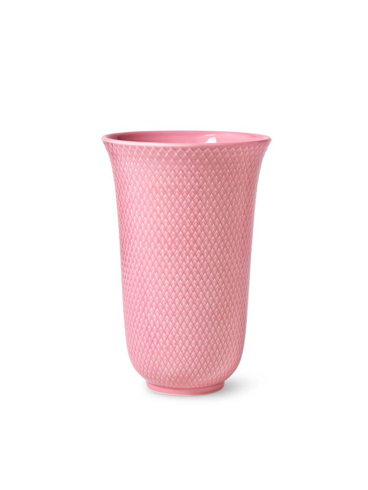 Rhombe, Heidelbeerporzellan, Vase