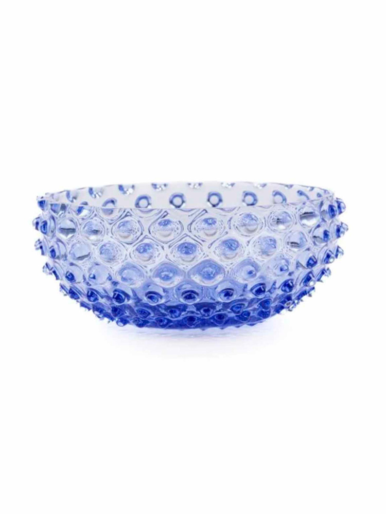 Schale aus Igelglas 17 cm - Lavendel