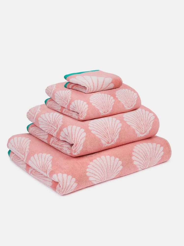 anrak Handtuch rosa mit Muscheln_web