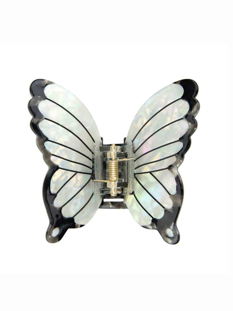 cou cou suzette - Haarclip Schmetterling weiß Perlmutt