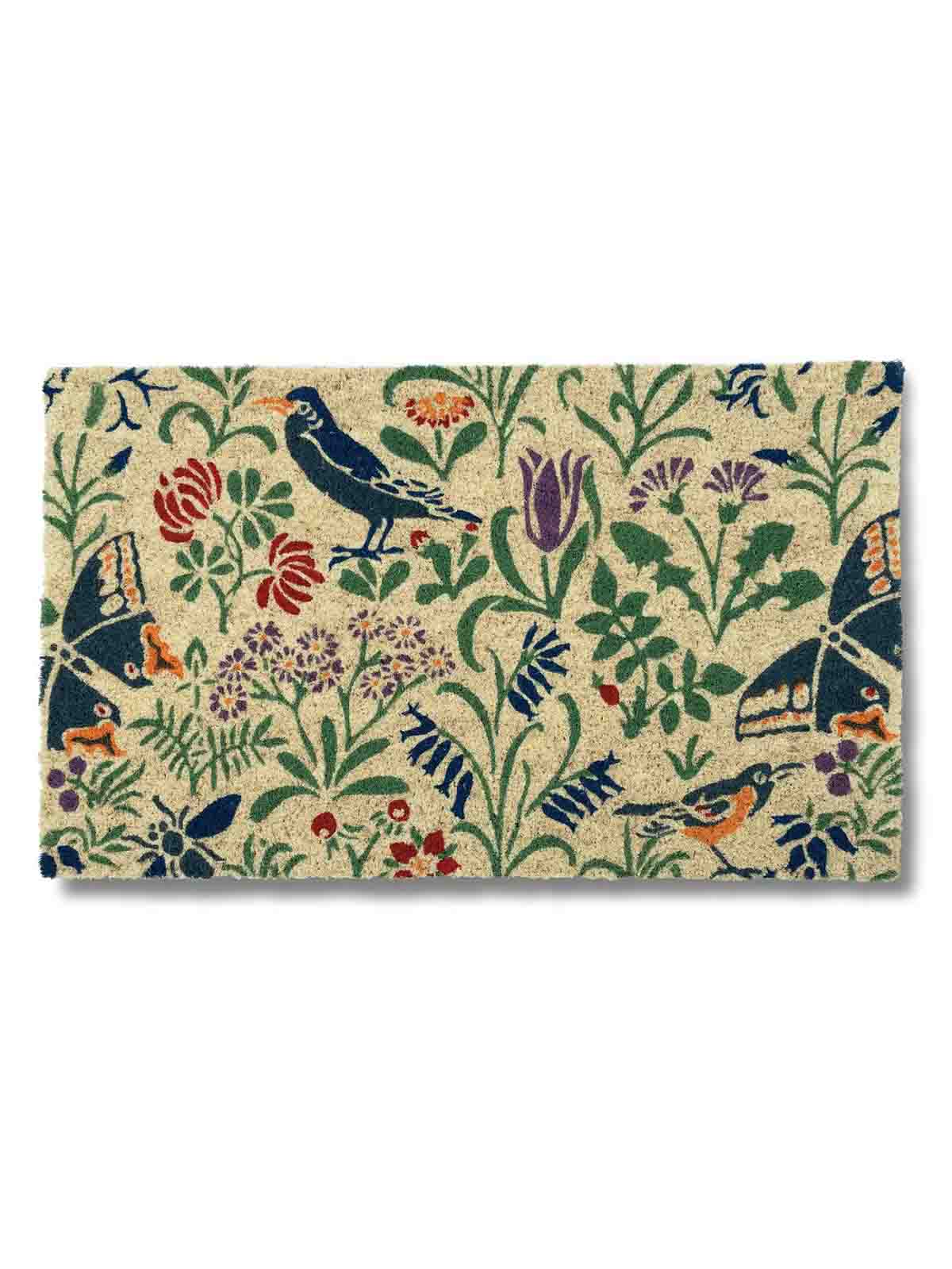 Fußmatte aus Kokosfaser - Victoria und Albert - Creme Gartenfest