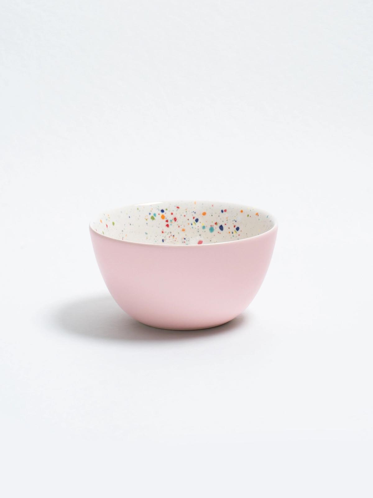 Ei zurück nach Hause Brise zwischen Schale in Keramik 16 cm in rosa