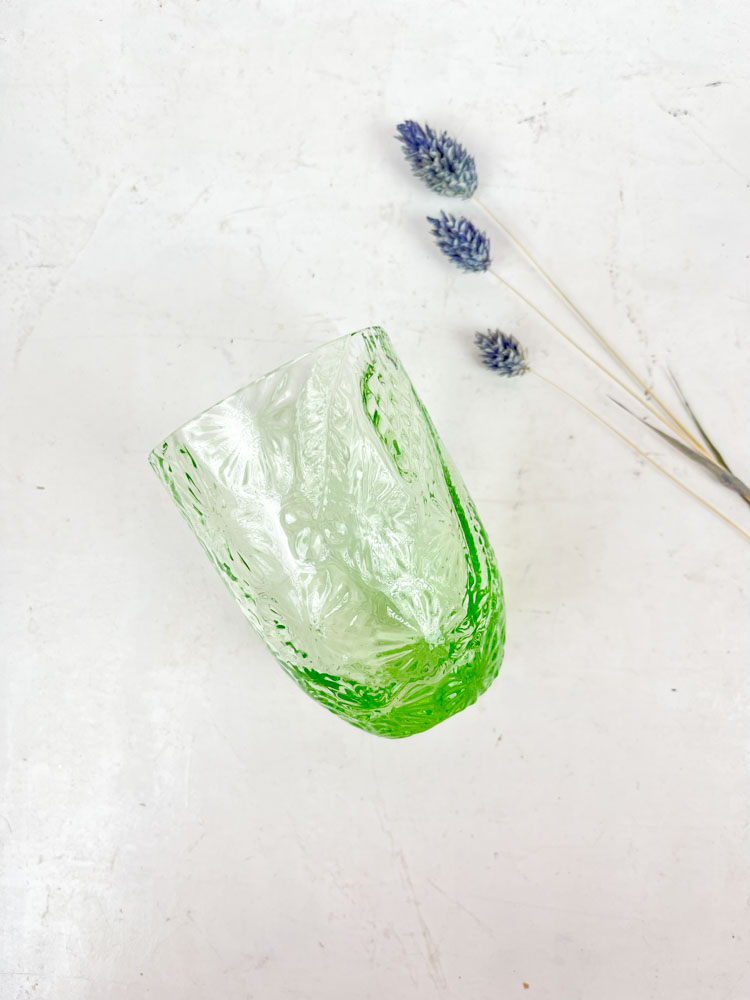 Anna von Lipa Mix & Mattckh Glas Blume hellgrün