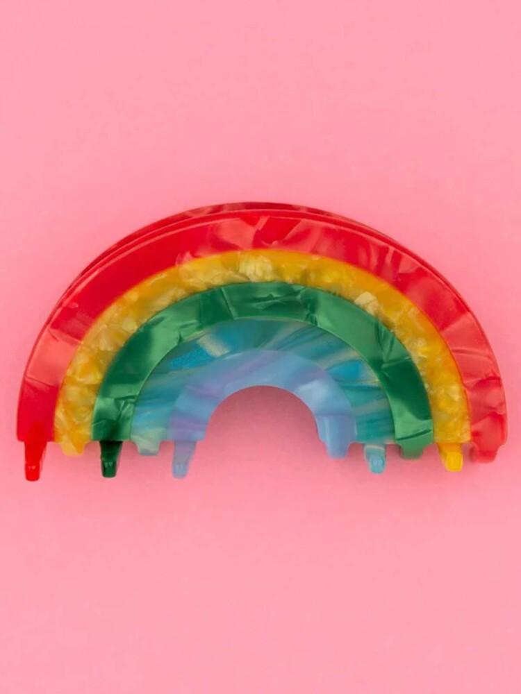 cou covokadoubas suzette Haarclip - Regenbogen