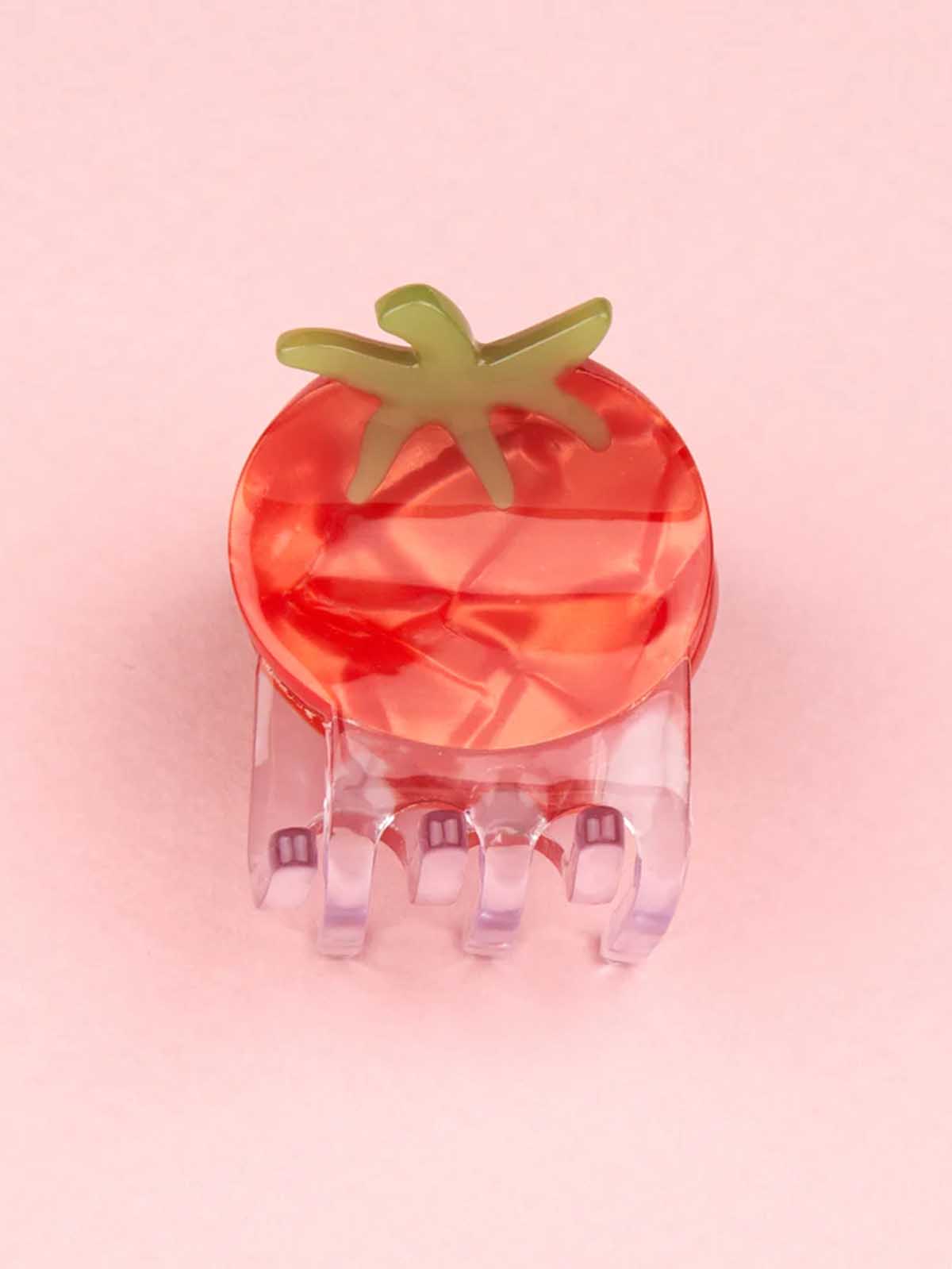 cou ou suzette Mini Haarclip Tomate