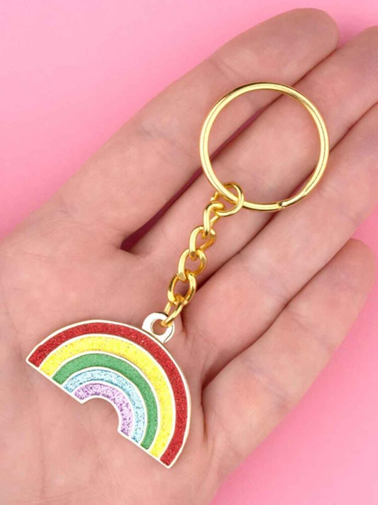 cou cou suzette keyring Regenbogen