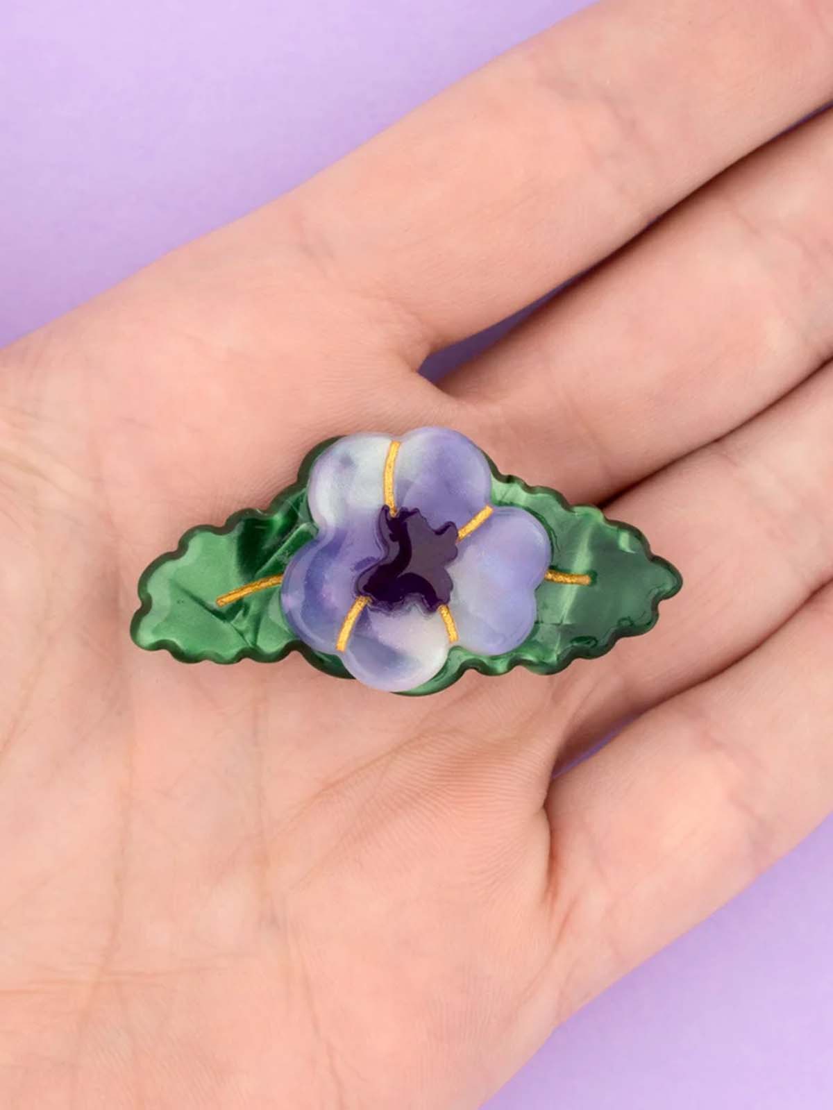cou cou suzette Haarnadel Stiefmutter Blume