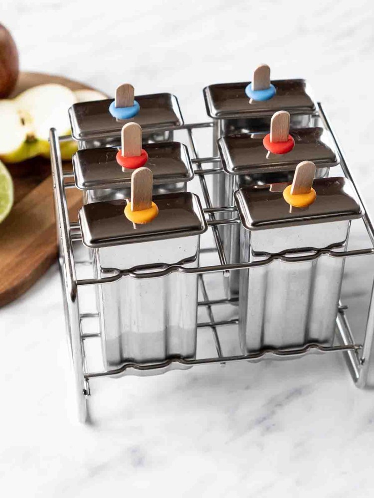 Pulito klassische Eisstock Form aus Metall - Edelstahl