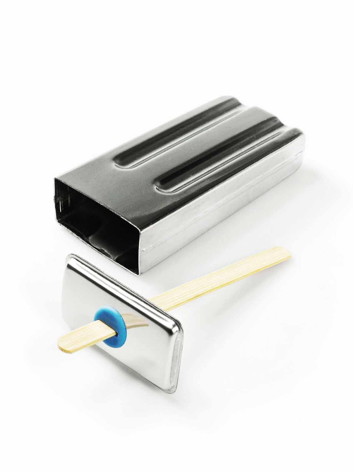 Pulito klassische Eisstock Form aus Metall - Edelstahl