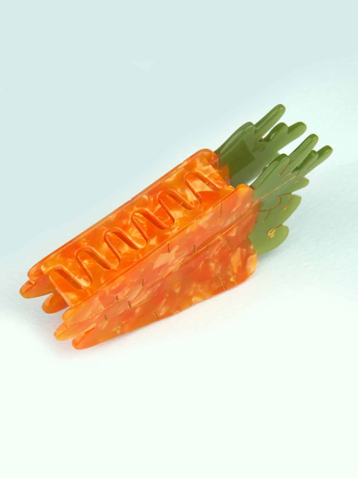 cou cou suzette Haarclip mit Karotten in orange und grün