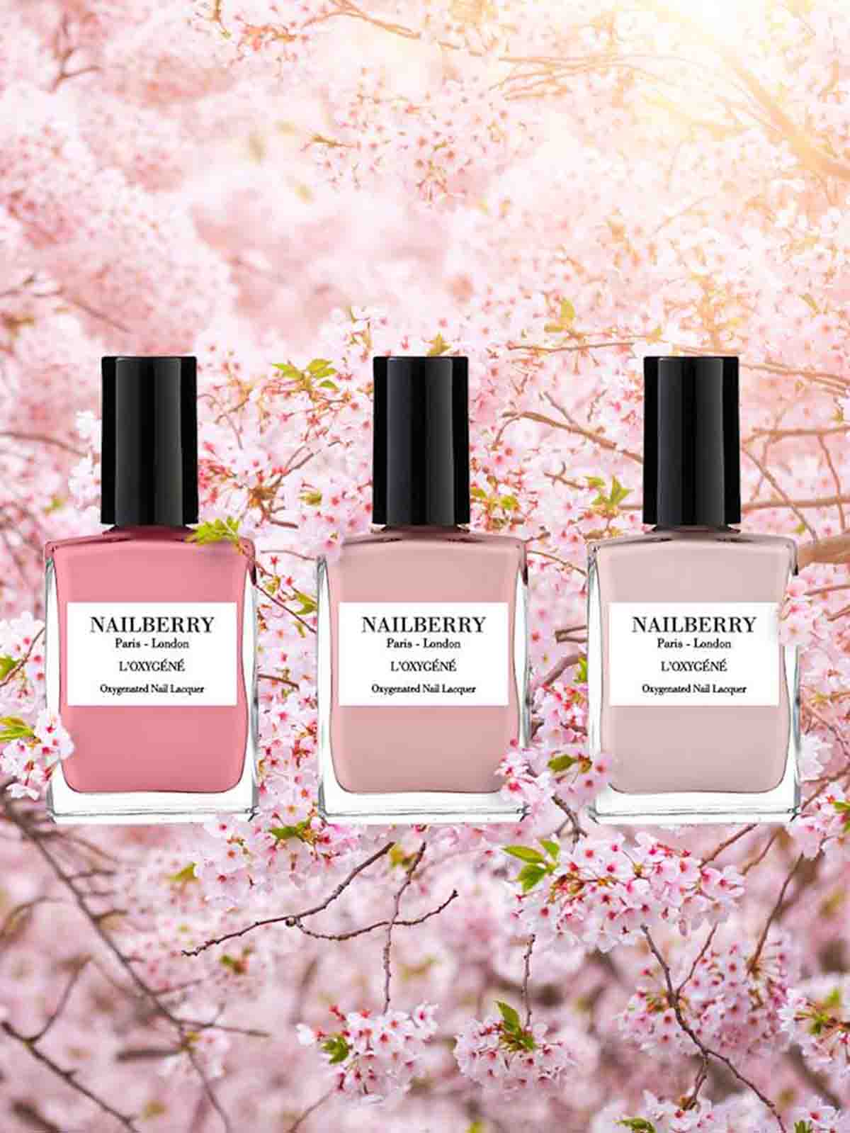 Nagellack Nagelbeere kyoto Blüte