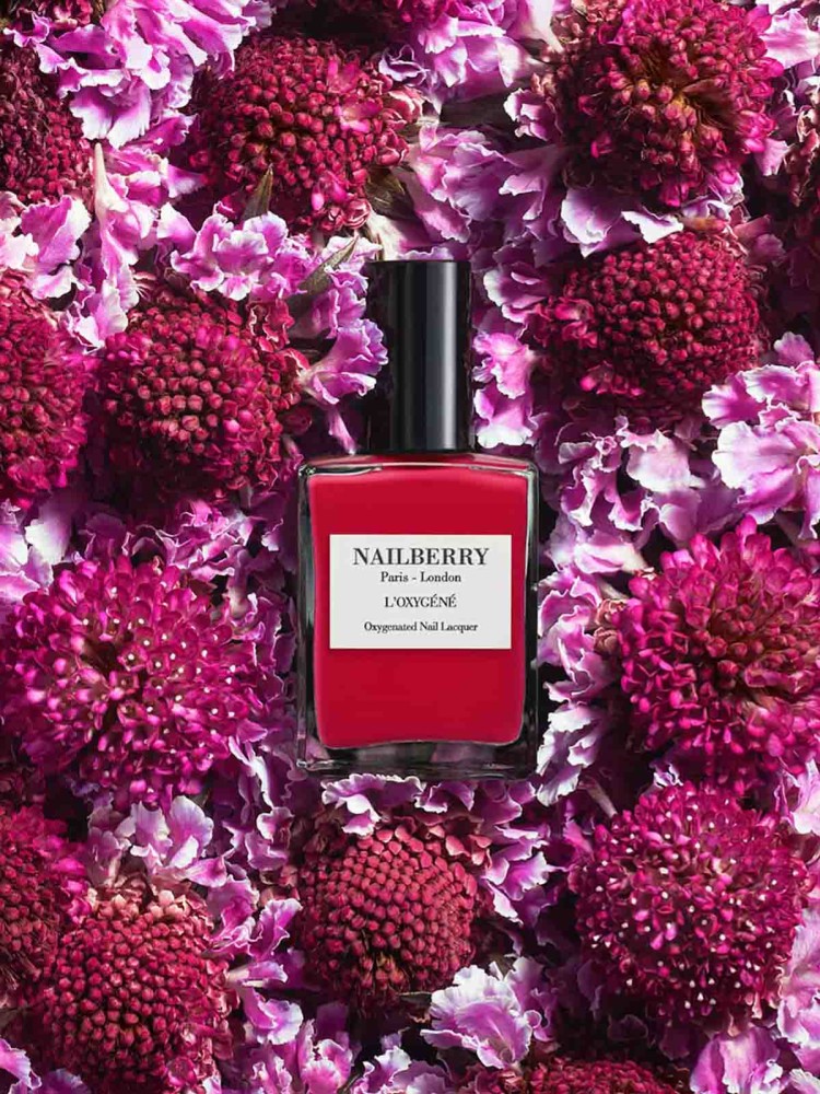 Nagellack Nagelbeere rosa Beeren