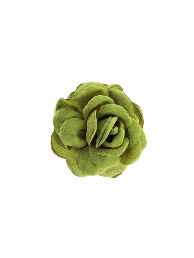 Daisy Haarclip mit Blume klein - Matcha