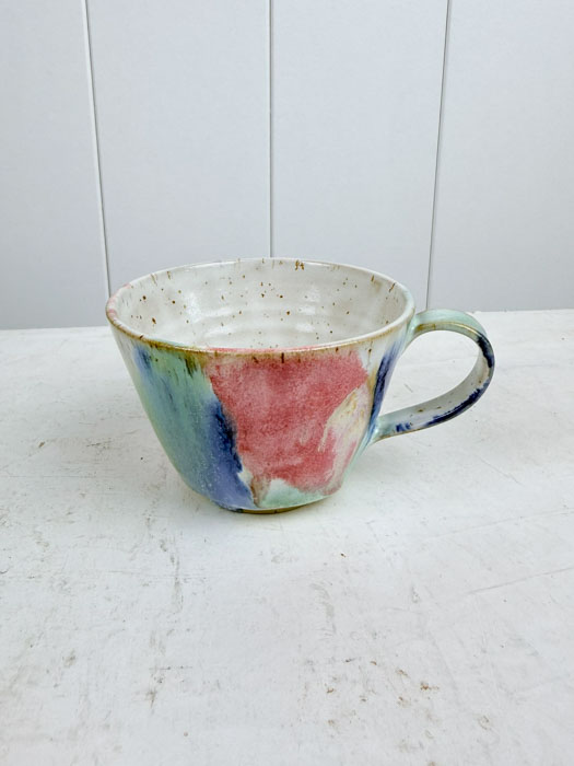 Alternative Ansicht von Kunstbecher mit Griff - Joy