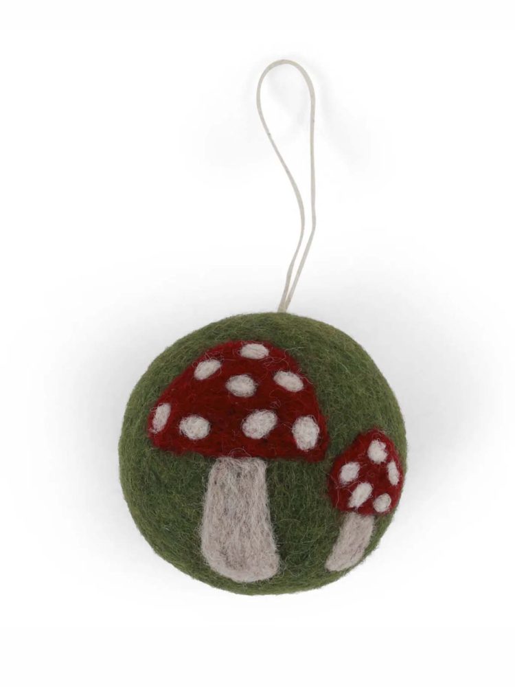 Weihnachtsball in Filz