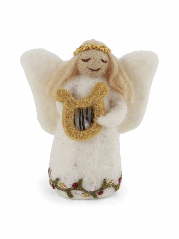 Weihnachtsdekorationen in Filz von Gry & Sif Engeln