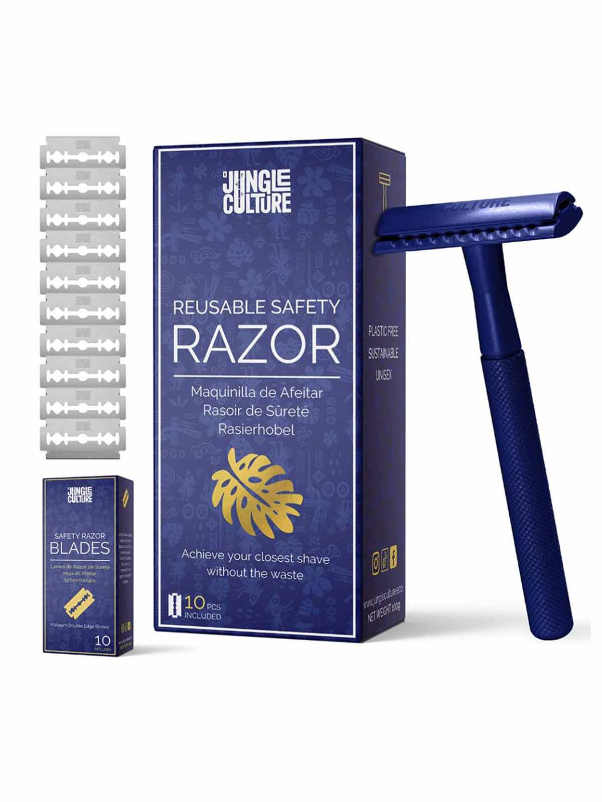 Dschungel Rasiermesser blau