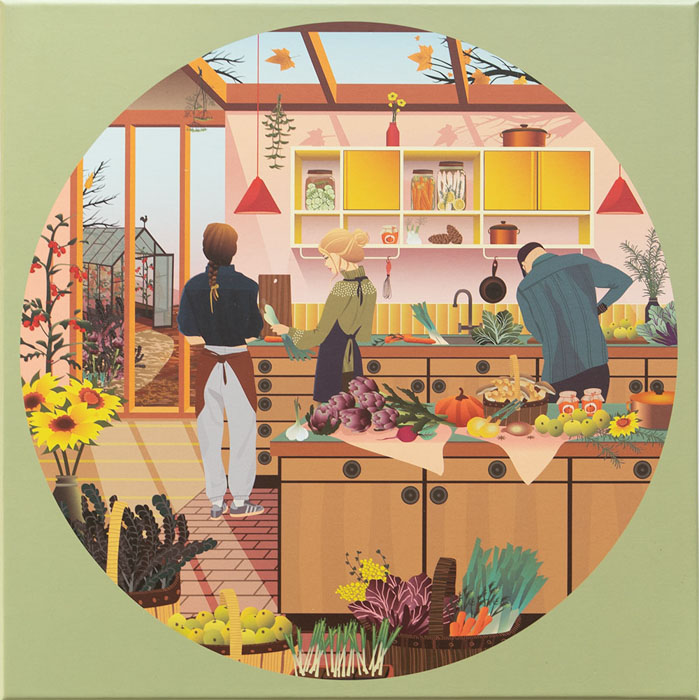 FRISCH AUS DER GARDEN - Puzzle 1000 Stücke Puzzle-Spiel
