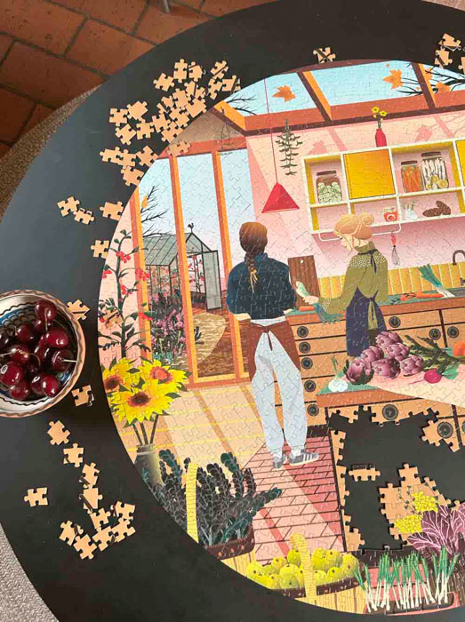 FRISCH AUS DER GARDEN - Puzzle 1000 Stücke Puzzle-Spiel