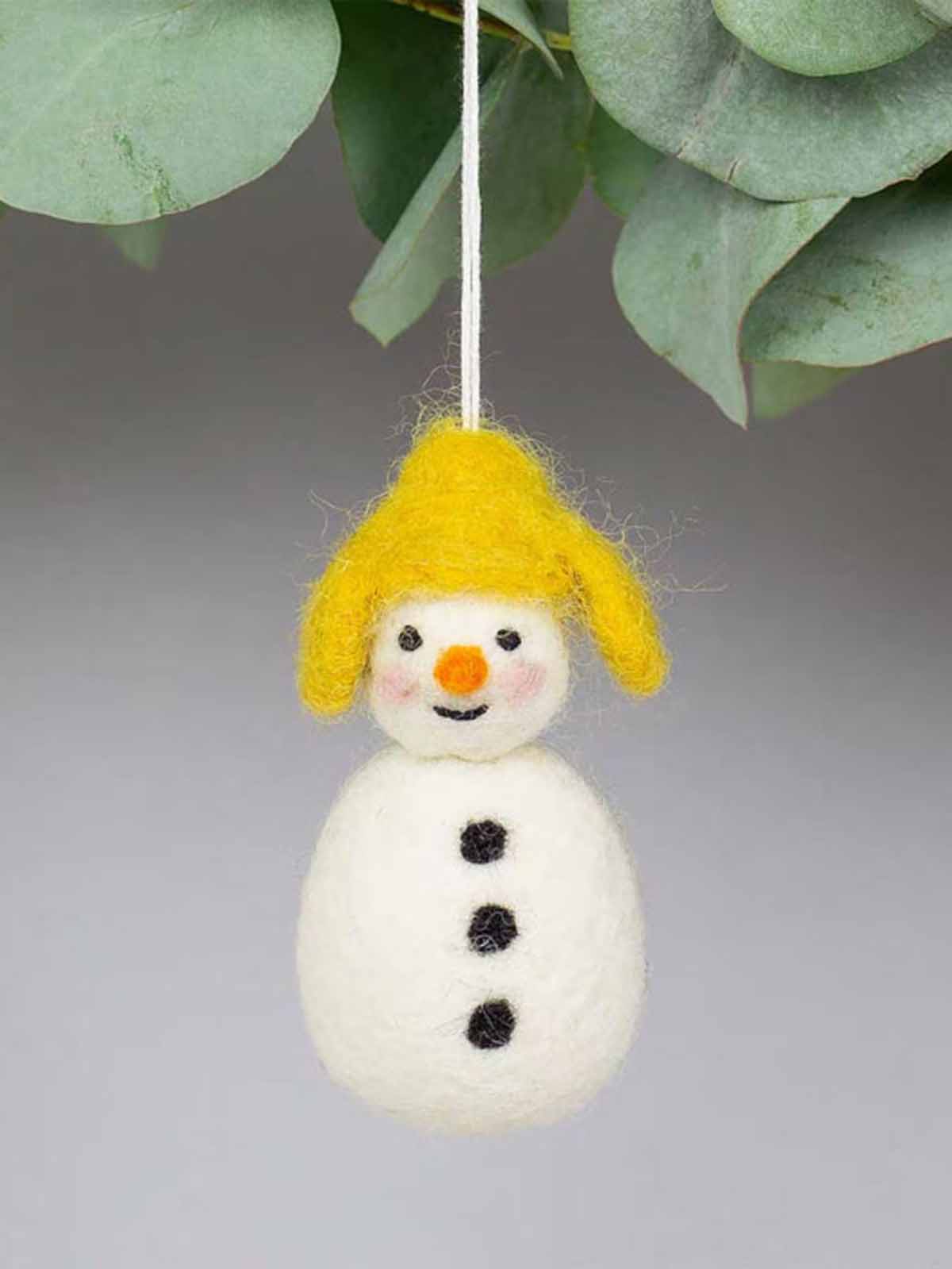 Filz Schneemann