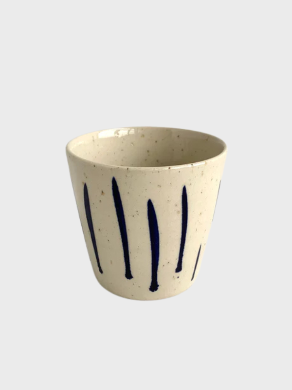 Originelle Ø Tasse - Blaue Spiele