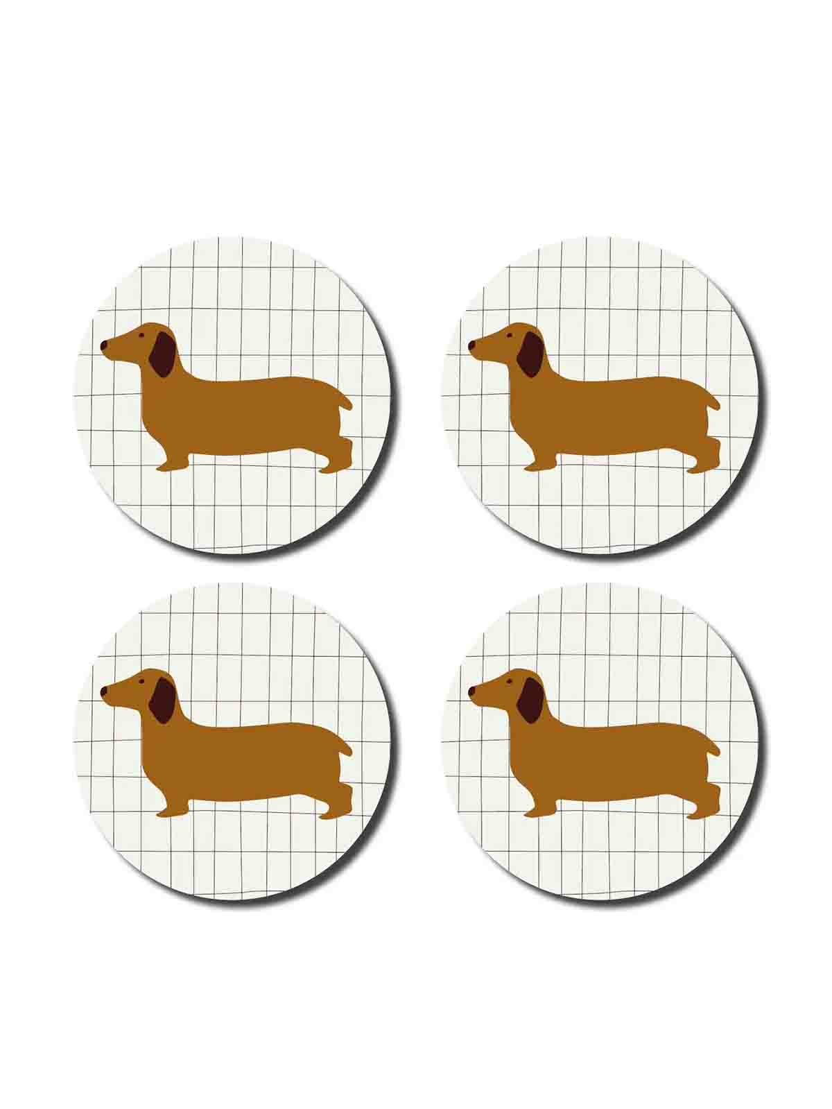 Untersetzer - Dachshund