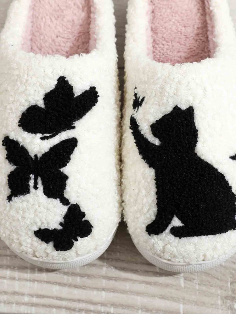 Remix von Sofie Schuhen mit schwarzen Katzen