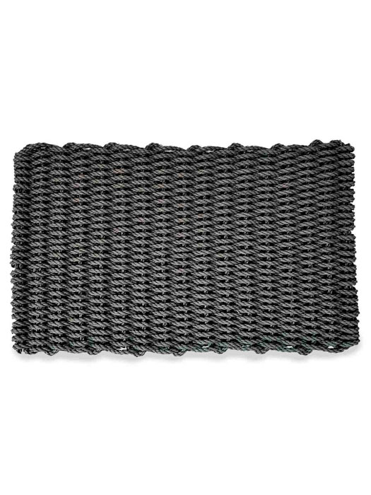 Outdoor-Tormatte schwarzes Seil
