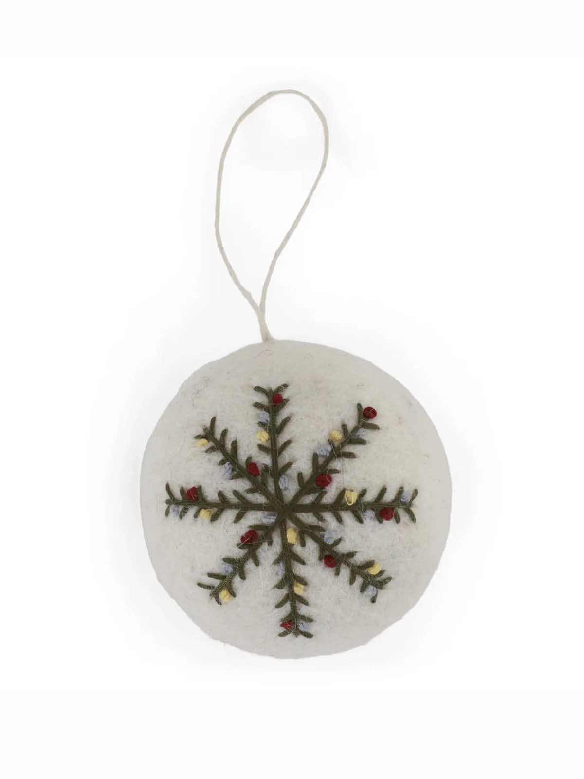 Filz Weihnachtsball kry & Sif