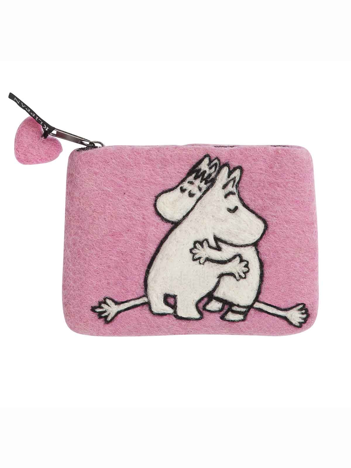 590452 Filzte Purse Moomin Rosa Liebe