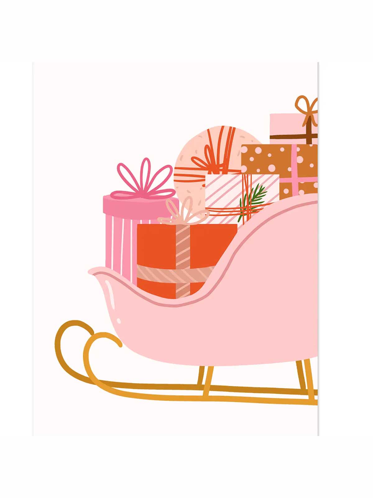 Zu und von Karte - Weihnachtsgeschenk