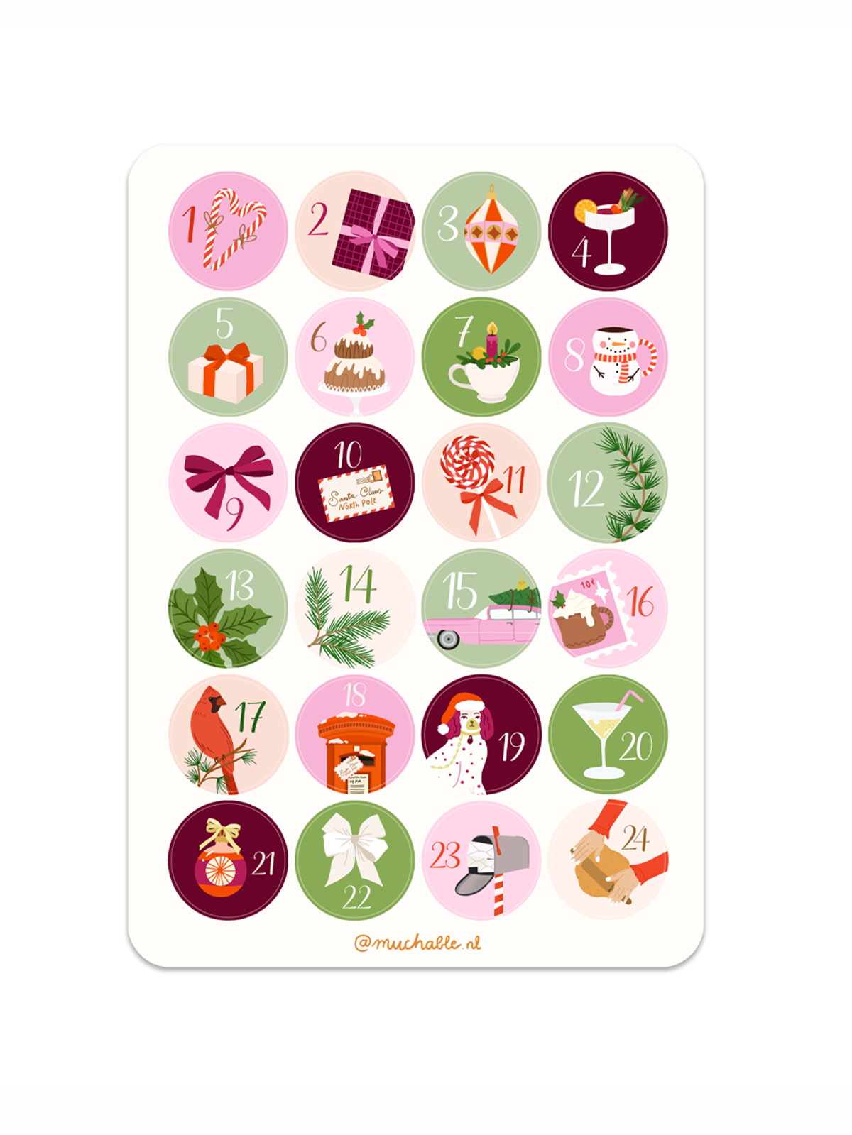 Talk to package calendar - Schöne Motive