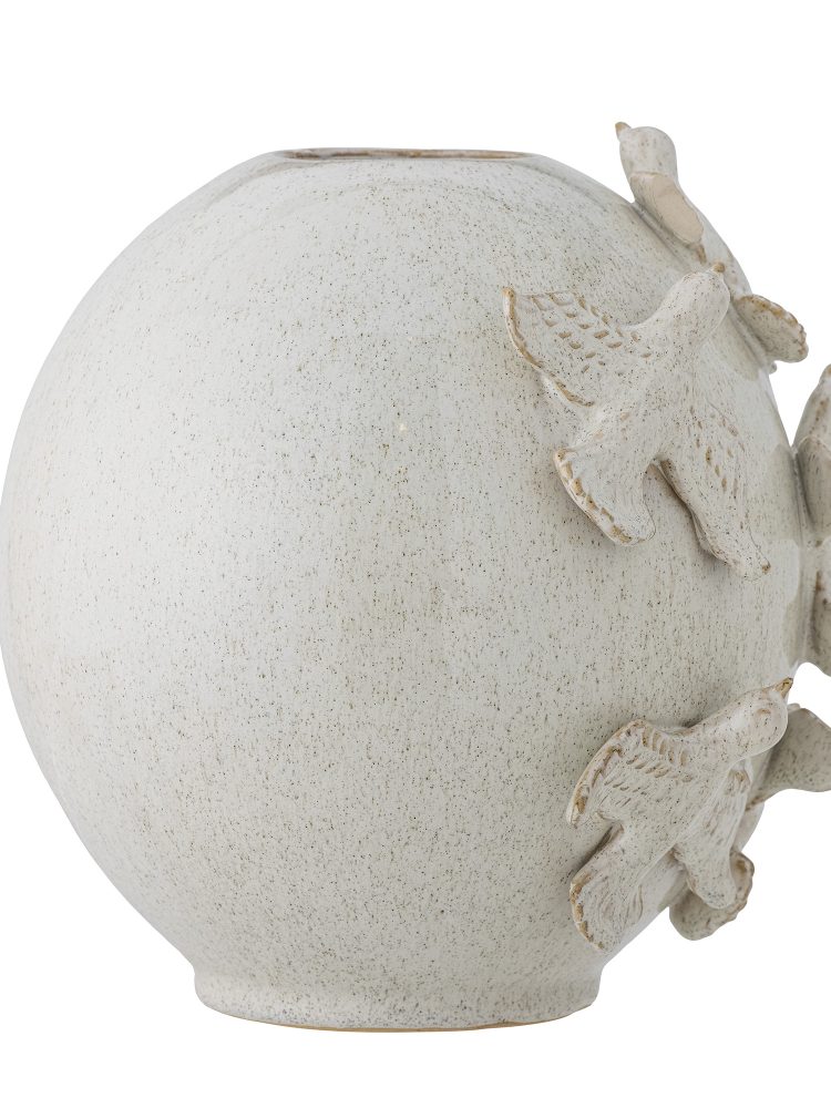 Keramikvase mit Vögeln - Natur - Bild 4