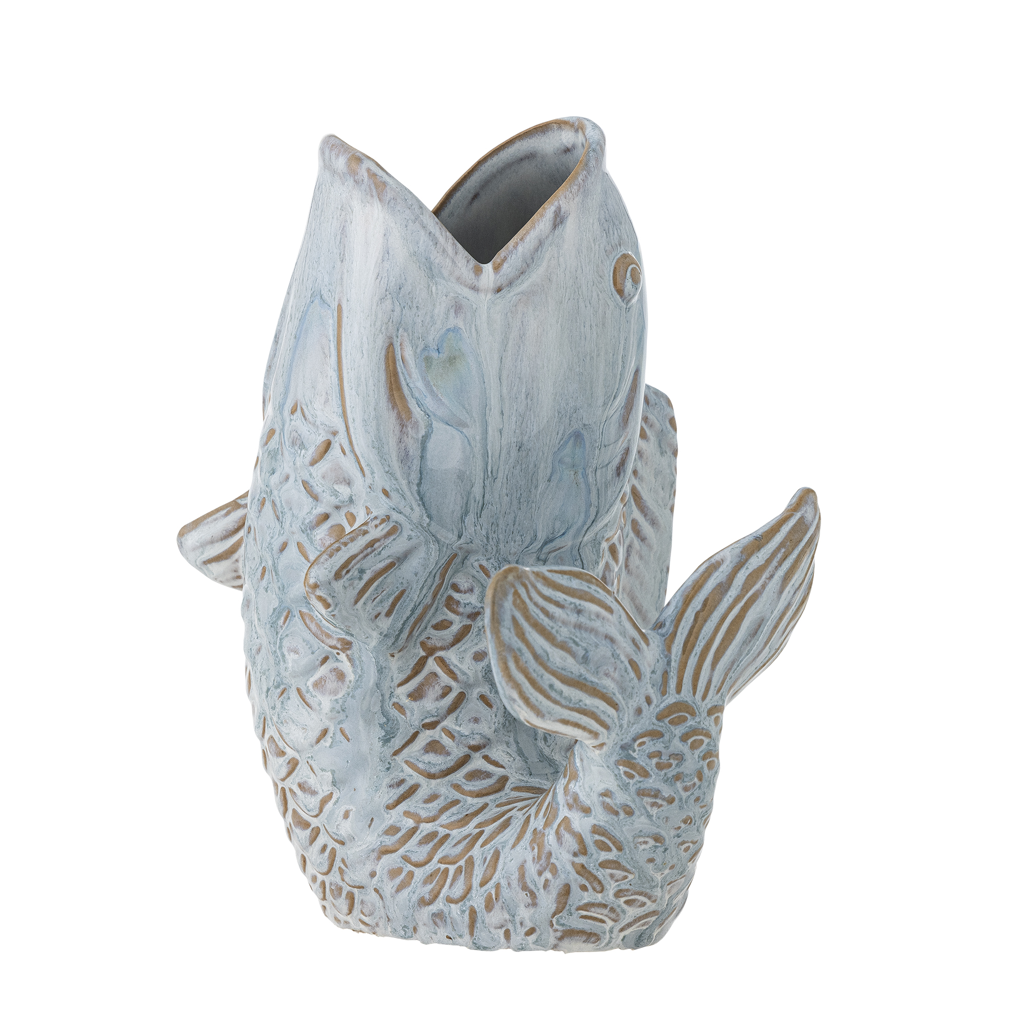 Keramik-Fischvase