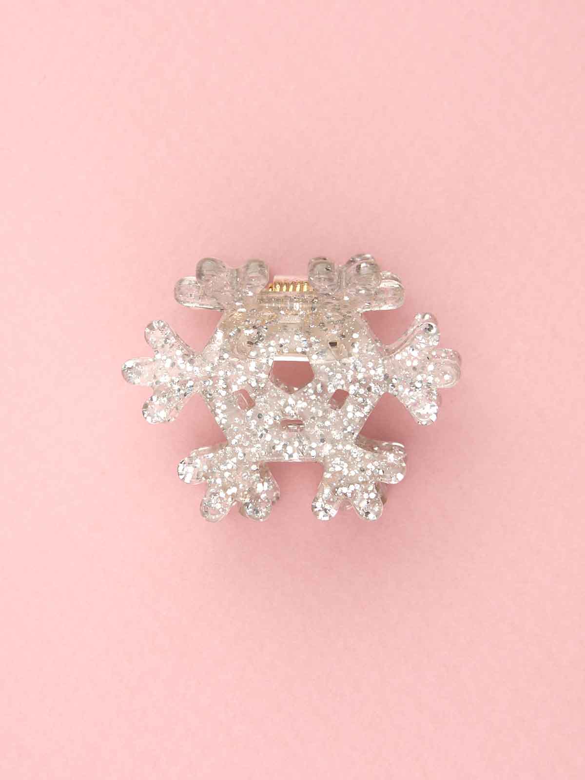 cou cou suzette mini Haarclip Schneeflocke
