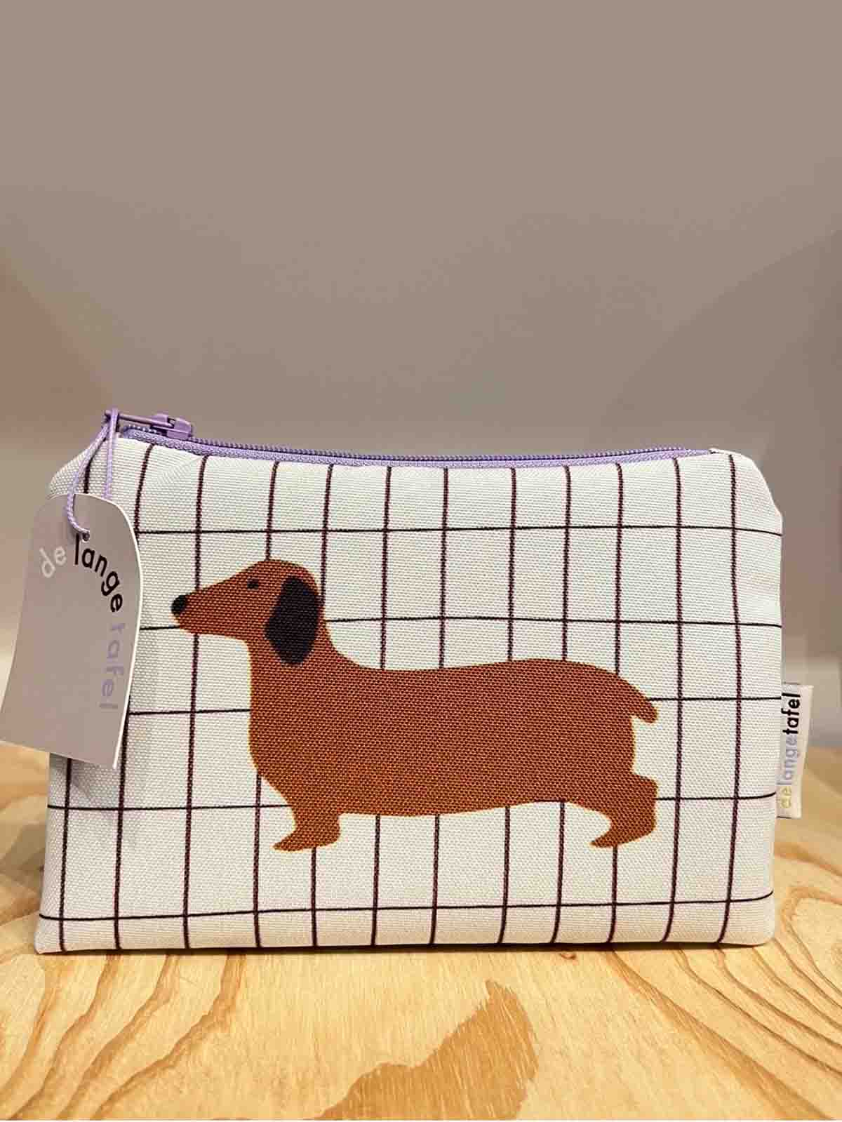 Toilettentasche dachshund