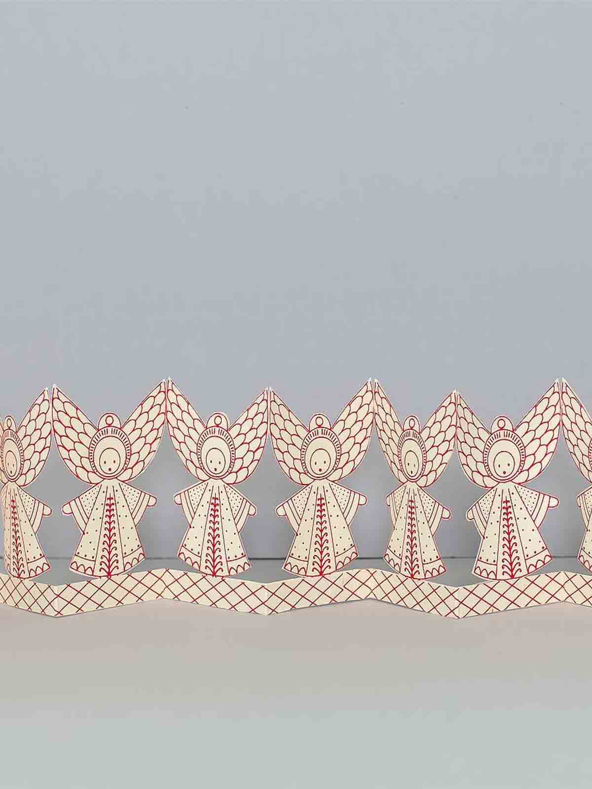 Eine Welt des Handwerks - FOLKLORE_ANGEL_Dekoration