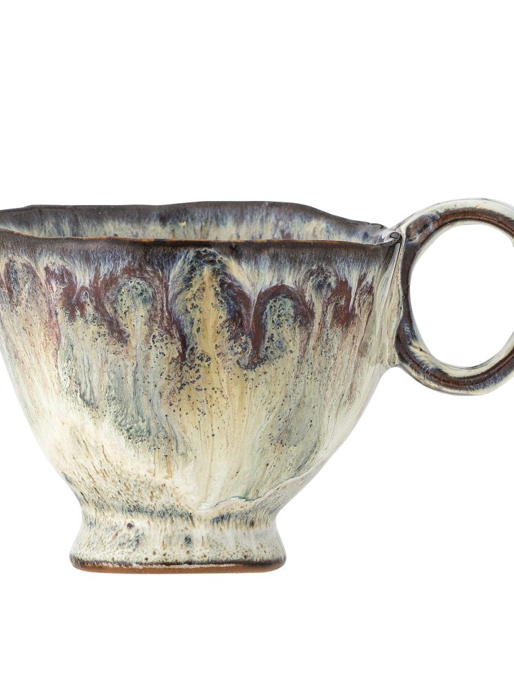 Tasse mit Griff & quot;Imogen& quot;(175 ml) - Mehrfarbig grau