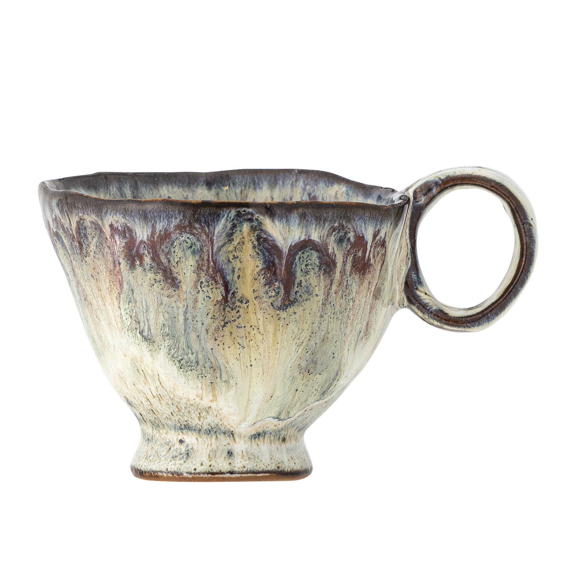 Tasse mit Griff & quot;Imogen& quot;(175 ml) - Mehrfarbig grau