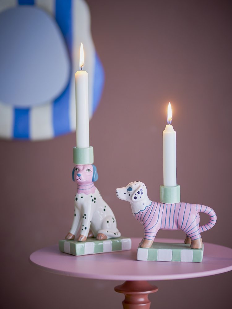 2 Kerzenständer mit Hunden & Quot;Doglie" - Bild 4