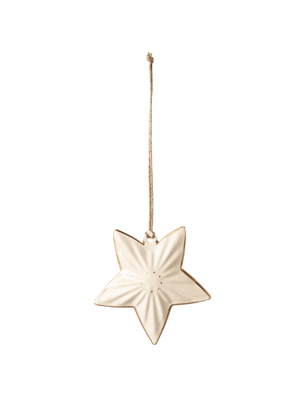 Metallornament - Off-white Stern