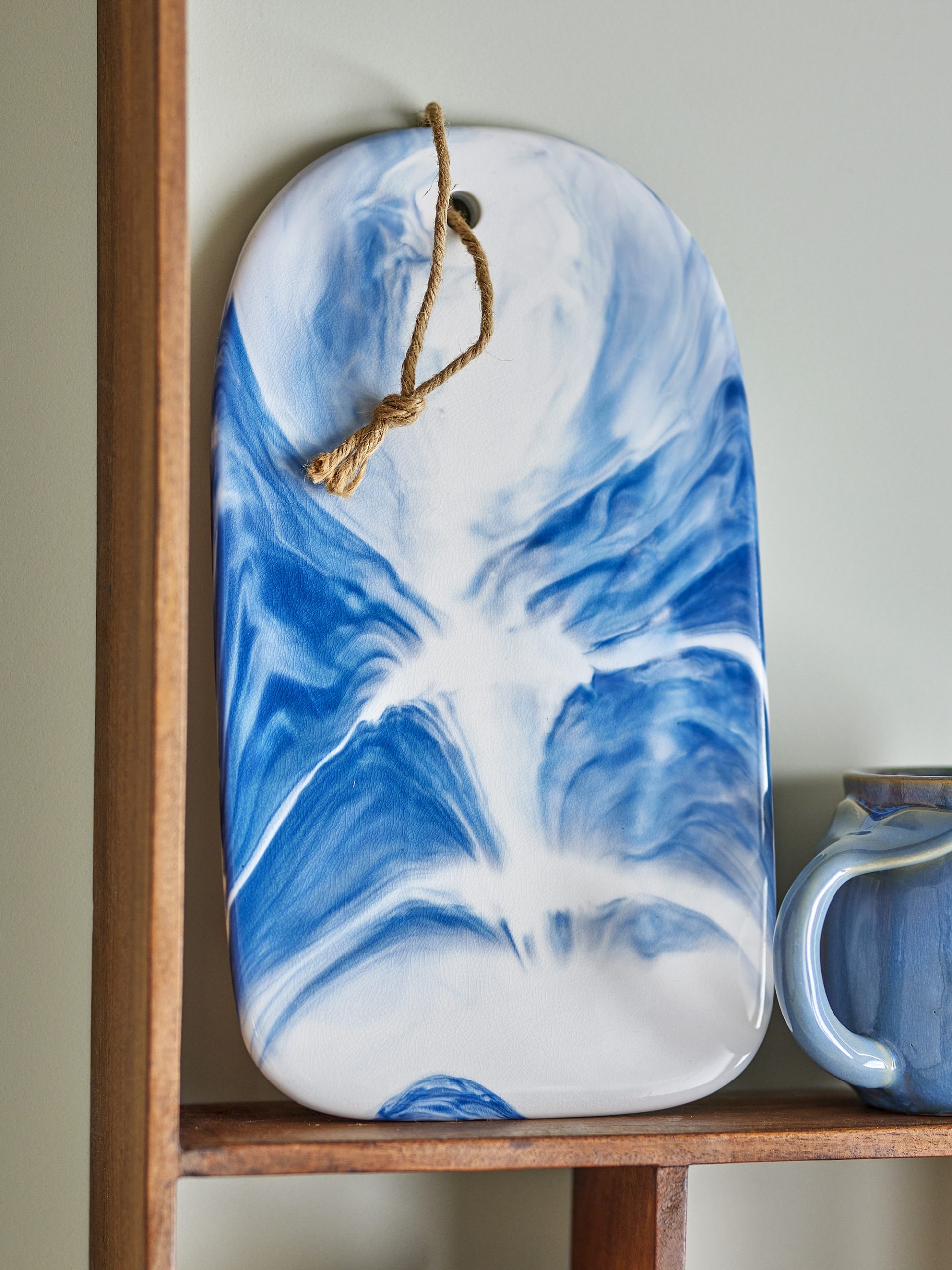 Keramik Schneidebrett - Blau - Bild 4
