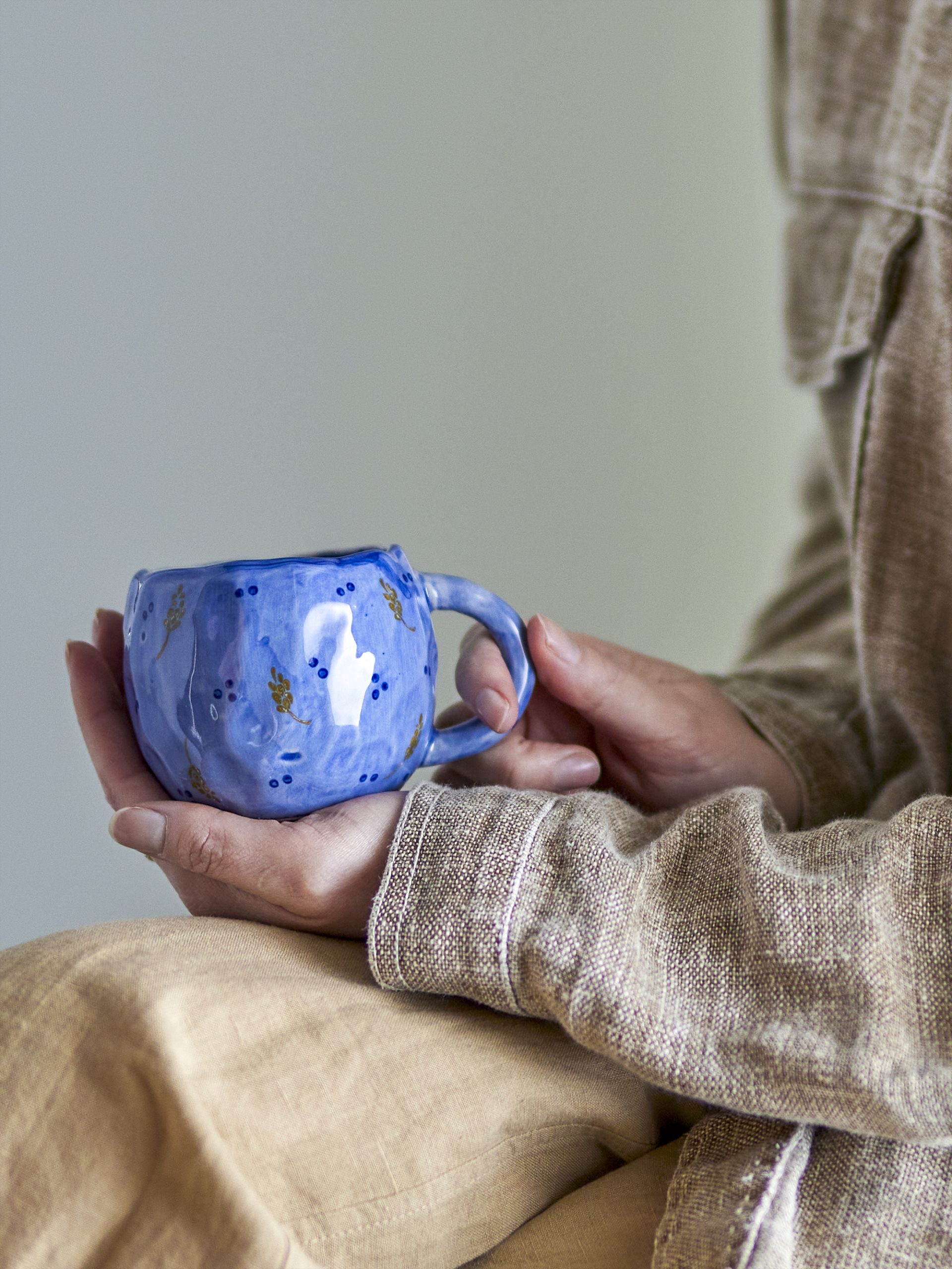 Tasse mit Griff "Pippine" (260 ml) - Blau - Bild 3