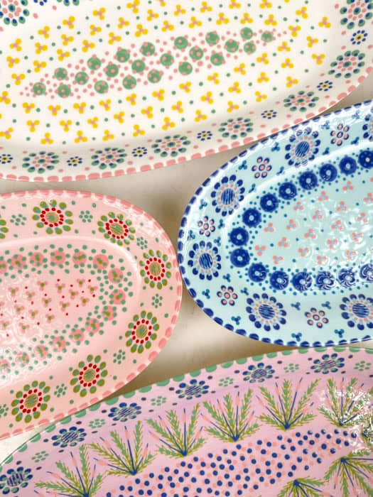 Langer Serviertisch (39 x 19 cm) - Mehr Farben