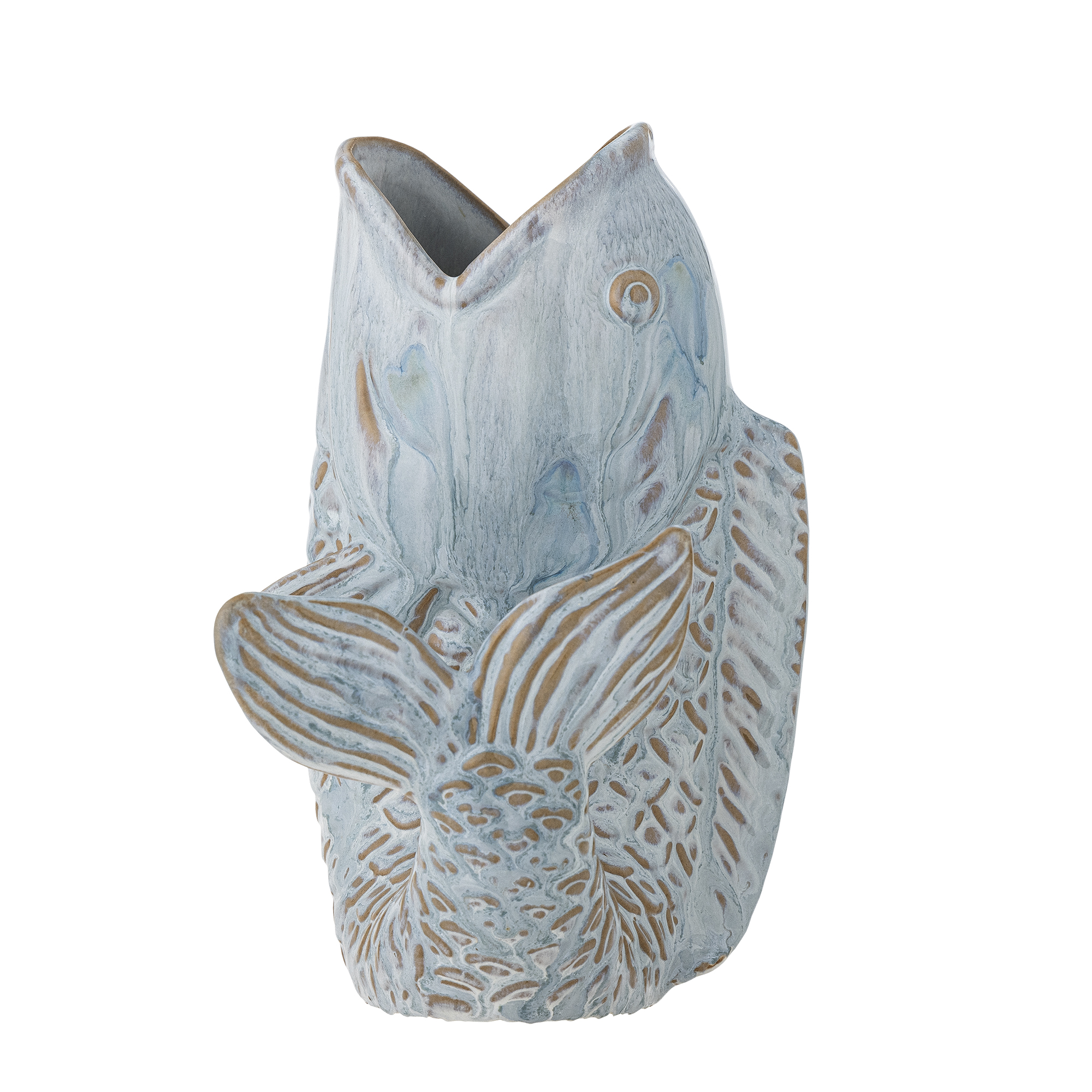 Keramische Fischvase