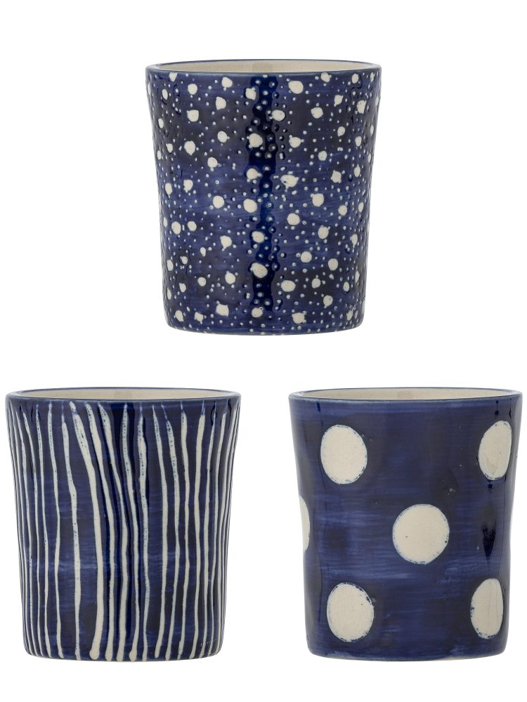 Minoa Tassen (3 Stück) - Blau - Bild 2
