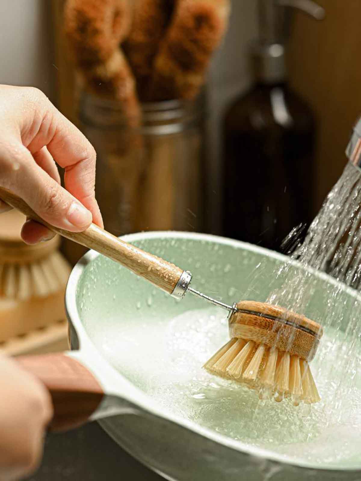 Dschungel Geschirrspüler Pinsel Set
